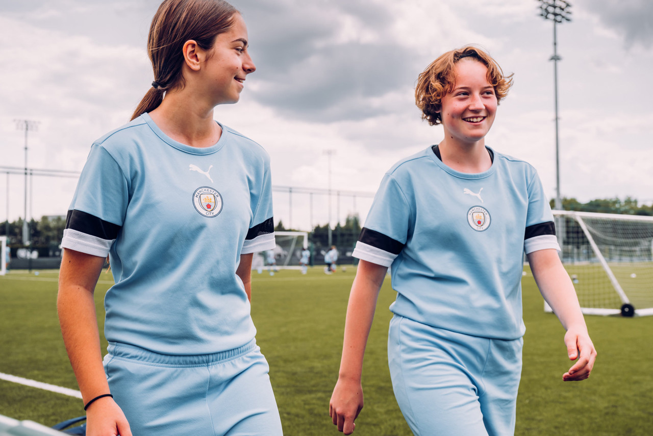 Programa Football Language del Manchester City para chicas